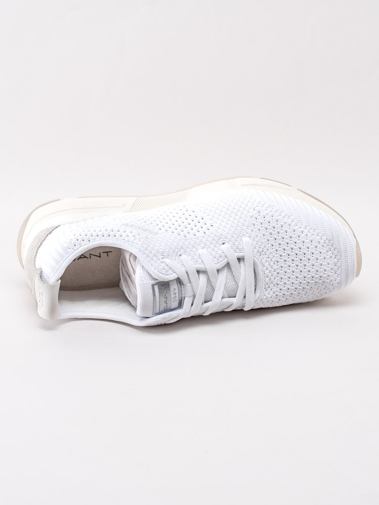 58201040 Gant Footwear Brentoon 20638474-G29 Vita sportiga sneakers i stickad textil-4