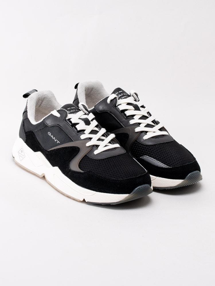58201042 Gant Nicewill Sneaker 20639531-G00 Svarta sportiga sneaker med grov sula för män-3