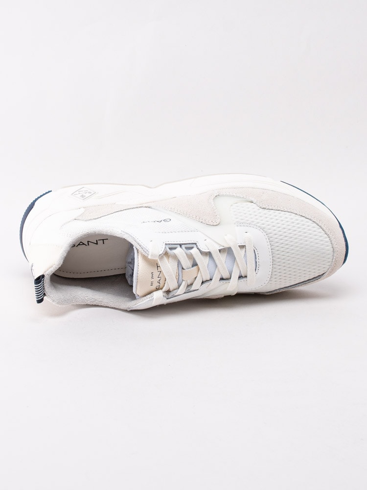 58201043 Gant Nicewill Sneaker 20639531-G20 Vita sportiga sneaker med grov sula för män-4