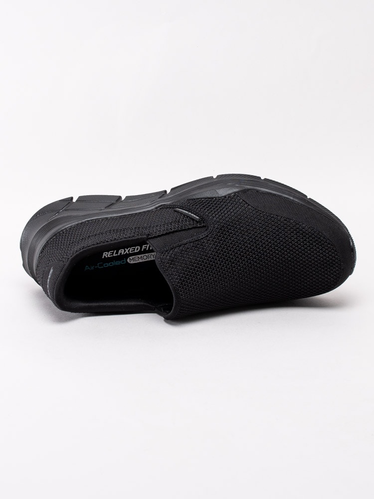 58201059 Skechers Equalizer 4.0 232018-BBK Svarta sportiga loafers med Memory Foam sula-4