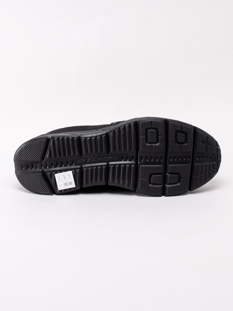 58201059 Skechers Equalizer 4.0 232018-BBK Svarta sportiga loafers med Memory Foam sula-5