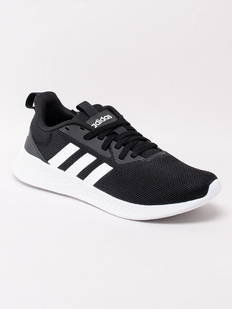 58203012 Adidas PureMotion Men FX8986 Svarta sportskor med vita stripes-1