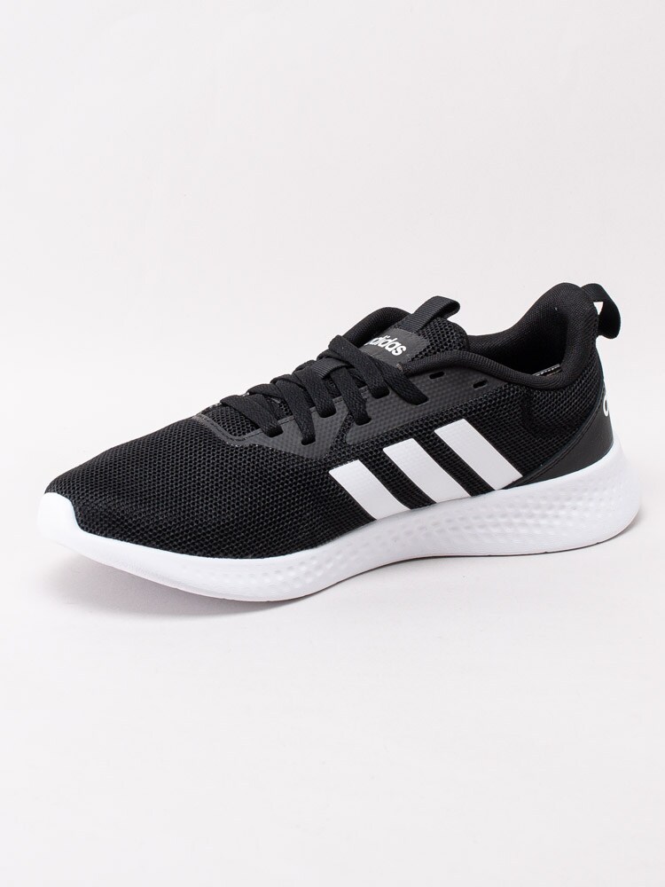 58203012 Adidas PureMotion Men FX8986 Svarta sportskor med vita stripes-2