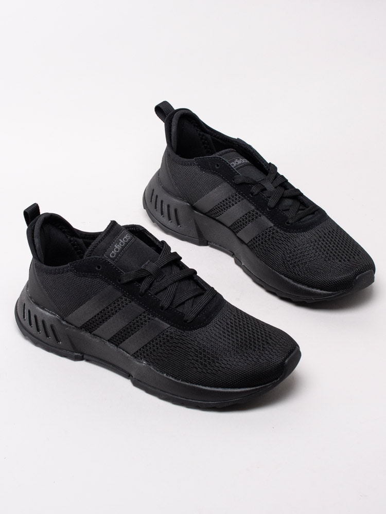 58203018 Adidas Phosphere FW3448 Core Black Svarta sportskor i textil-6