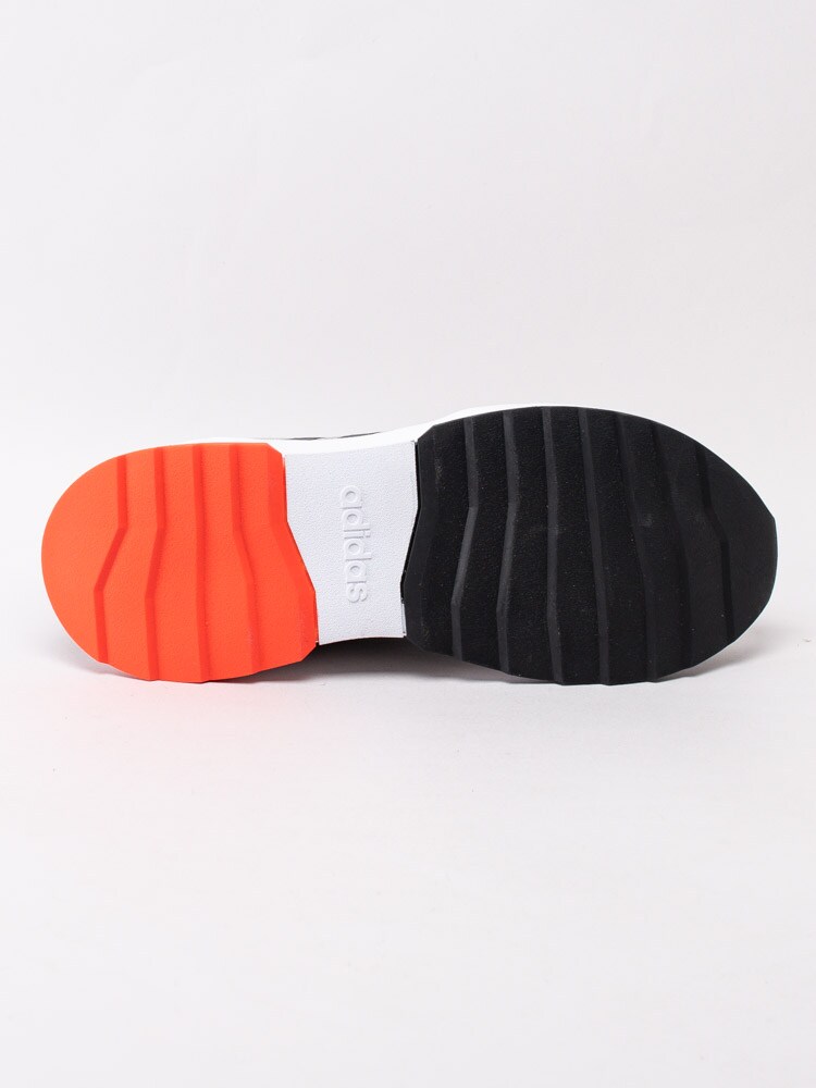 58203019 Adidas Phosphere FW3449 Gråa sportskor med orangea och vita detaljer-5