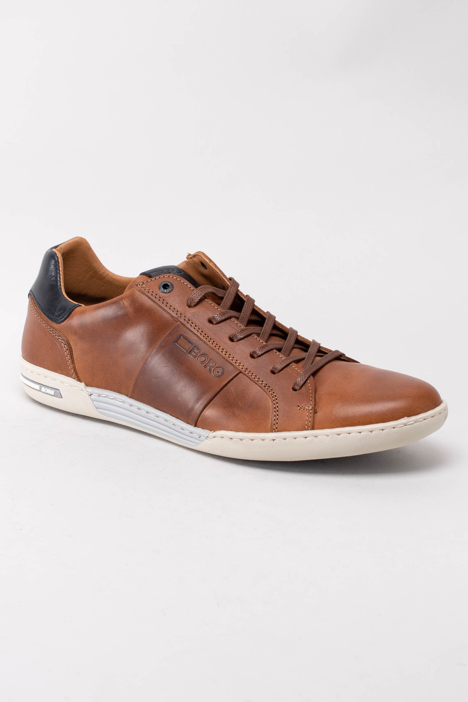 58203050 Björn Borg Cay Leather M 2042553501-2100 Bruna sportskor i skinn-2