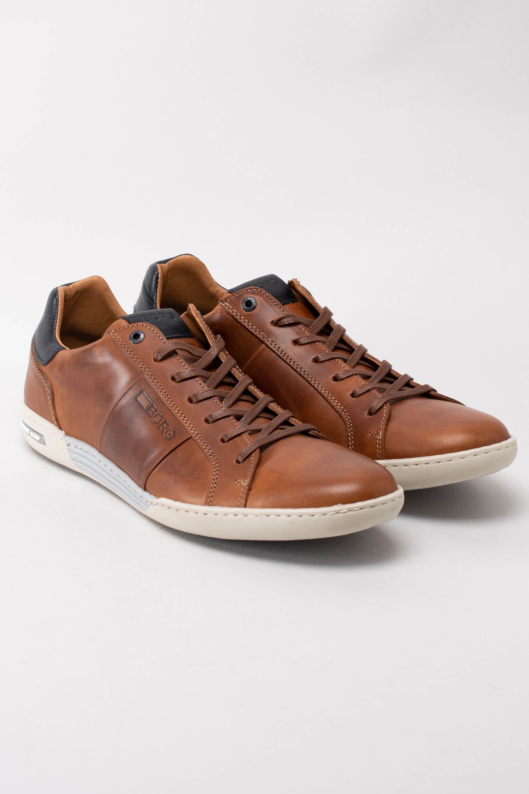 58203050 Björn Borg Cay Leather M 2042553501-2100 Bruna sportskor i skinn-4