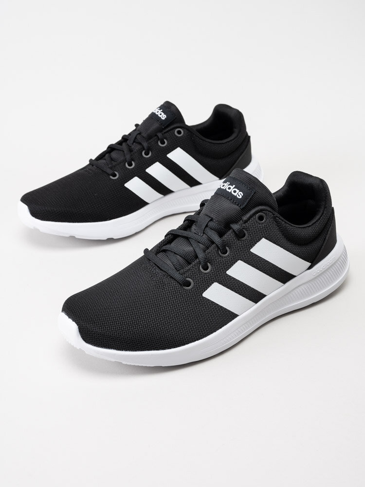 Adidas - Lite Racer CLN 2.0 - Svarta sportskor i textil