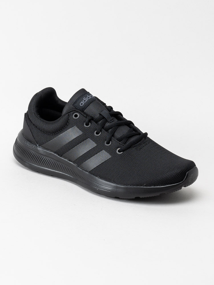Adidas - Lite Racer CLN 2.0 - Svarta sneakers i textil med svarta ränder