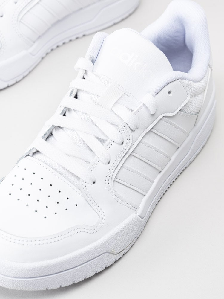 Adidas - Entrap - Vita sneakers i skinn