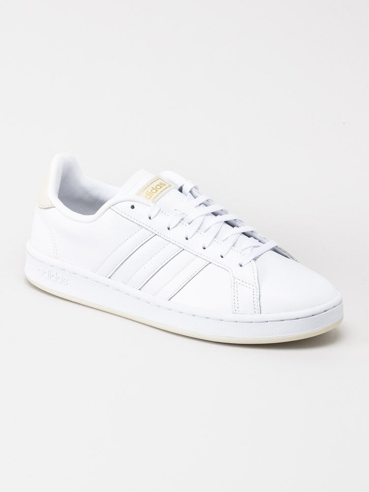 Adidas - Grand Court - Vita sneakers i skinn