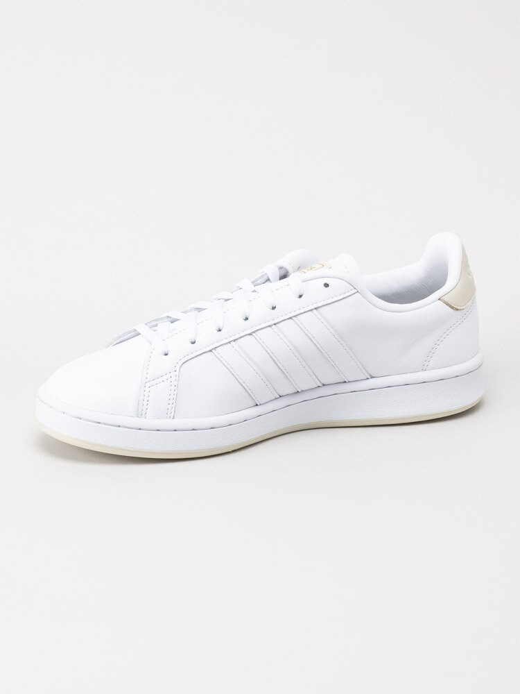 Adidas - Grand Court - Vita sneakers i skinn