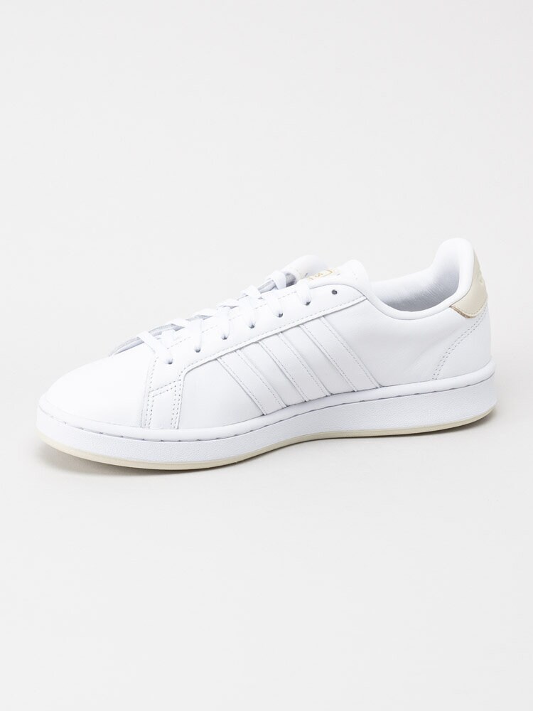 Adidas - Grand Court - Vita sneakers i skinn