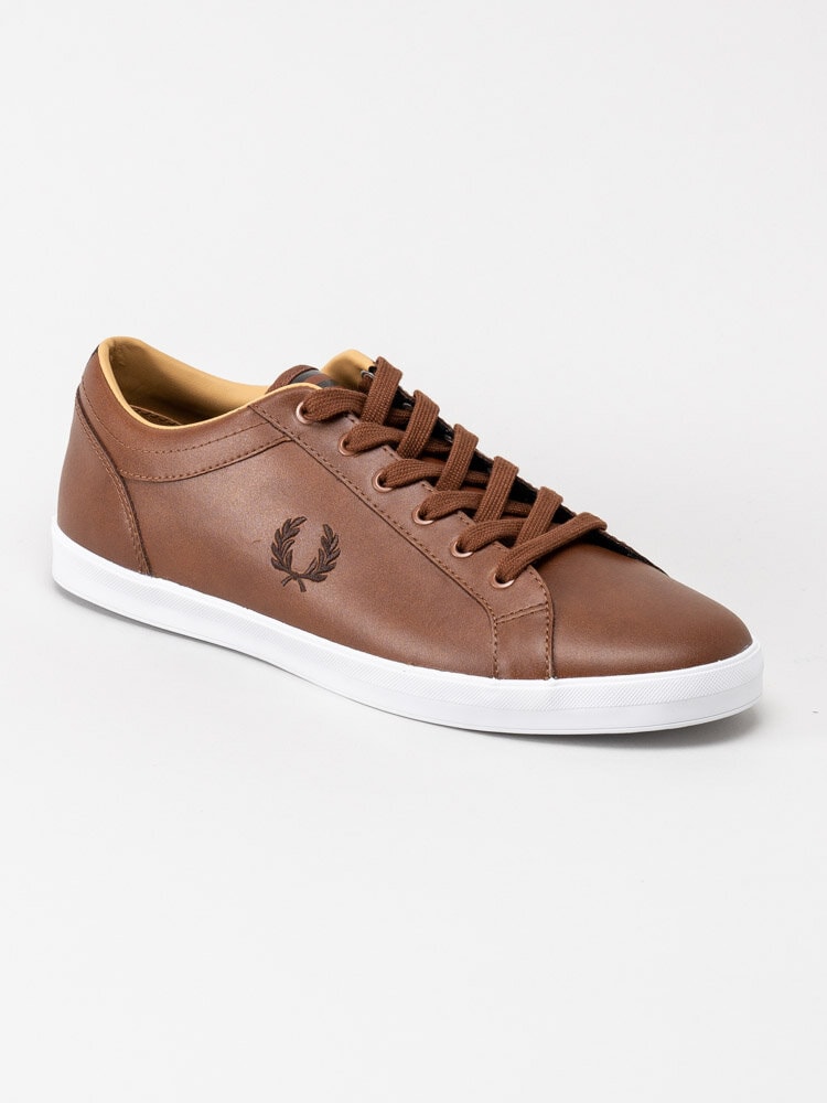 Fred Perry - Baseline leather - Bruna sneakers i skinn