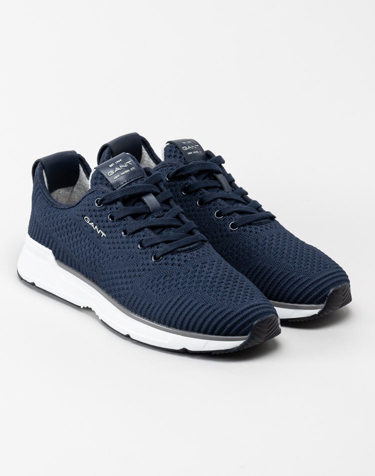 Gant Footwear - Beeker Sneaker - Marinblå sneakers textil