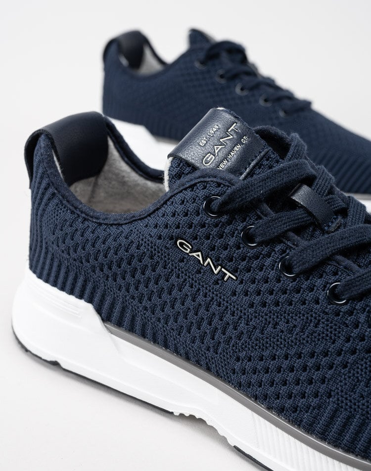 Gant Footwear - Beeker Sneaker - Marinblå sneakers textil