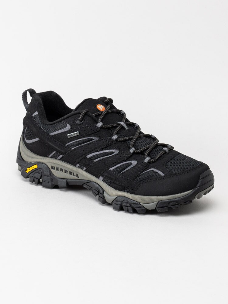 Merrell - Moab 2 GTX - Svarta promenadskor med gore-tex