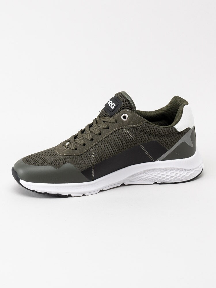 Björn Borg - R1200 LMN M - Olivgröna sneakers i textil