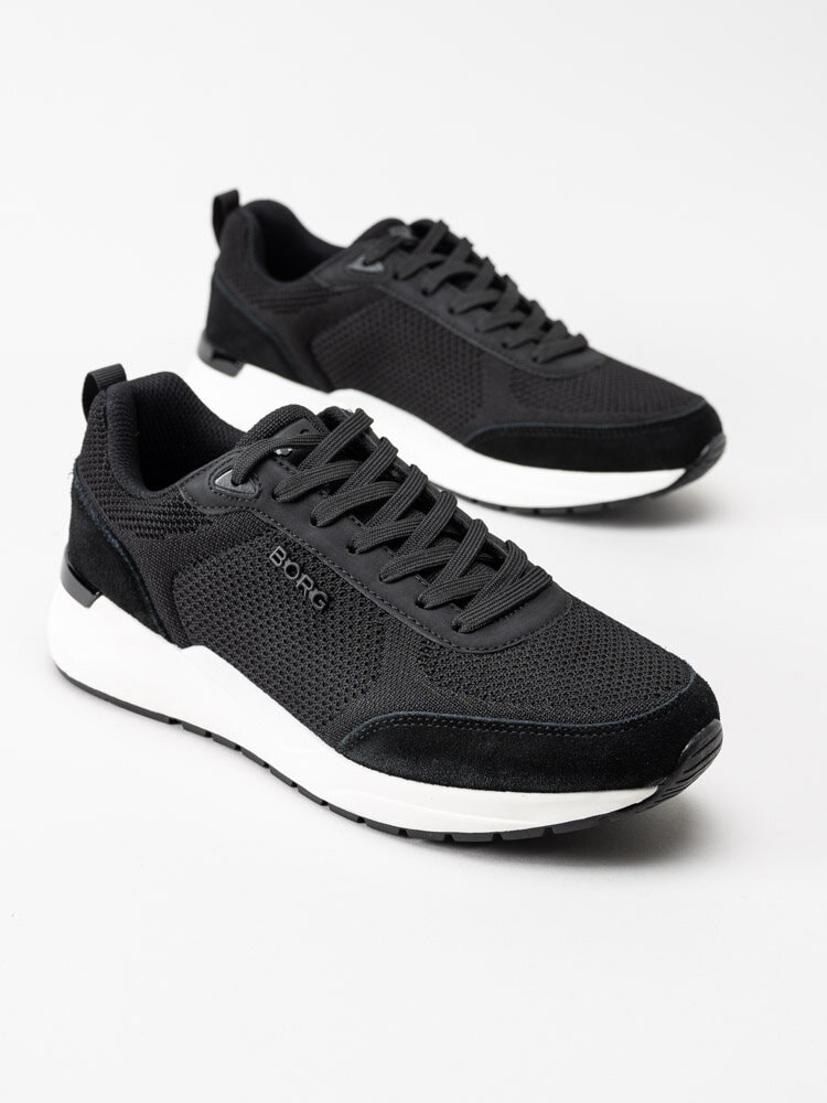 Björn Borg - R1900 KNT M - Svarta sneakers i textil