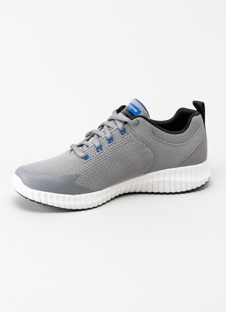 Skechers - Elite Flex Prime - Ljusgrå sportskor i textil