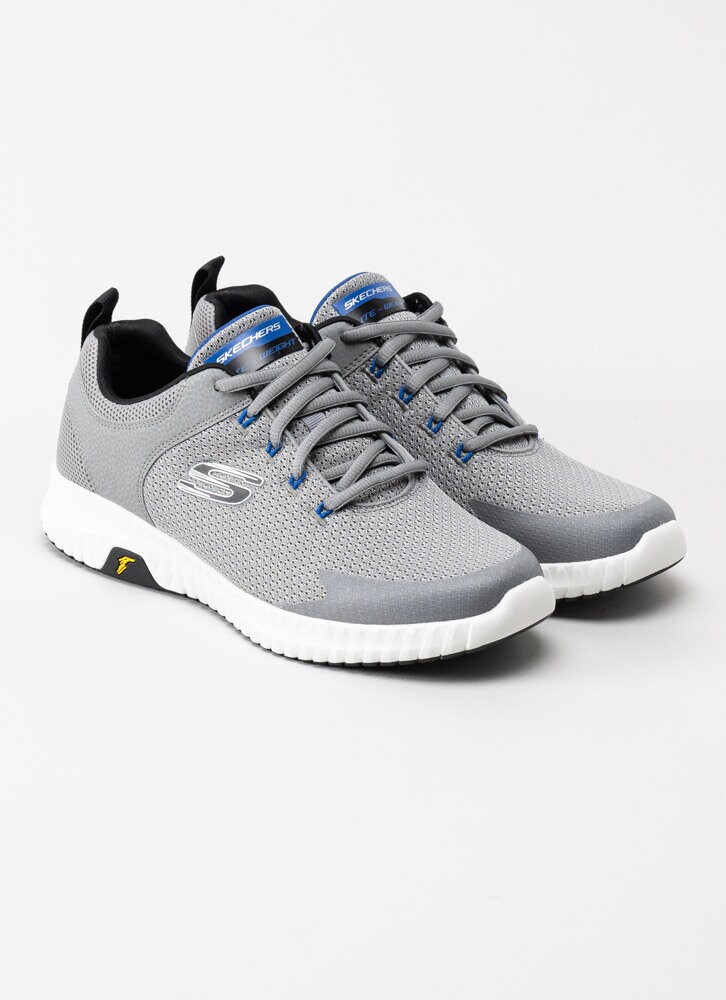 Skechers - Elite Flex Prime - Ljusgrå sportskor i textil