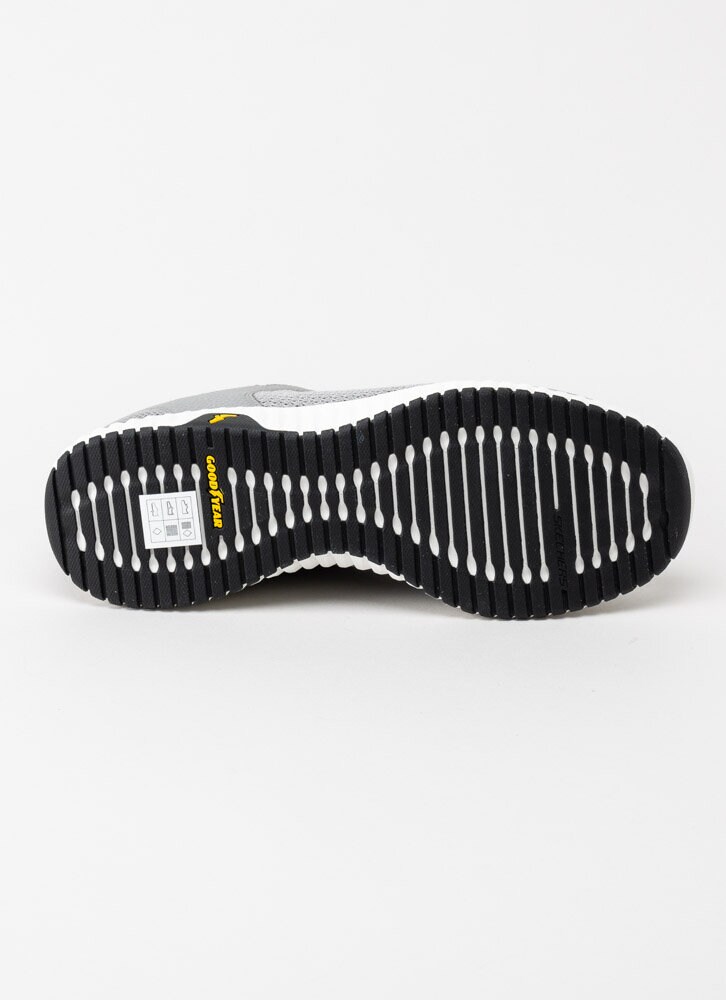 Skechers - Elite Flex Prime - Ljusgrå sportskor i textil