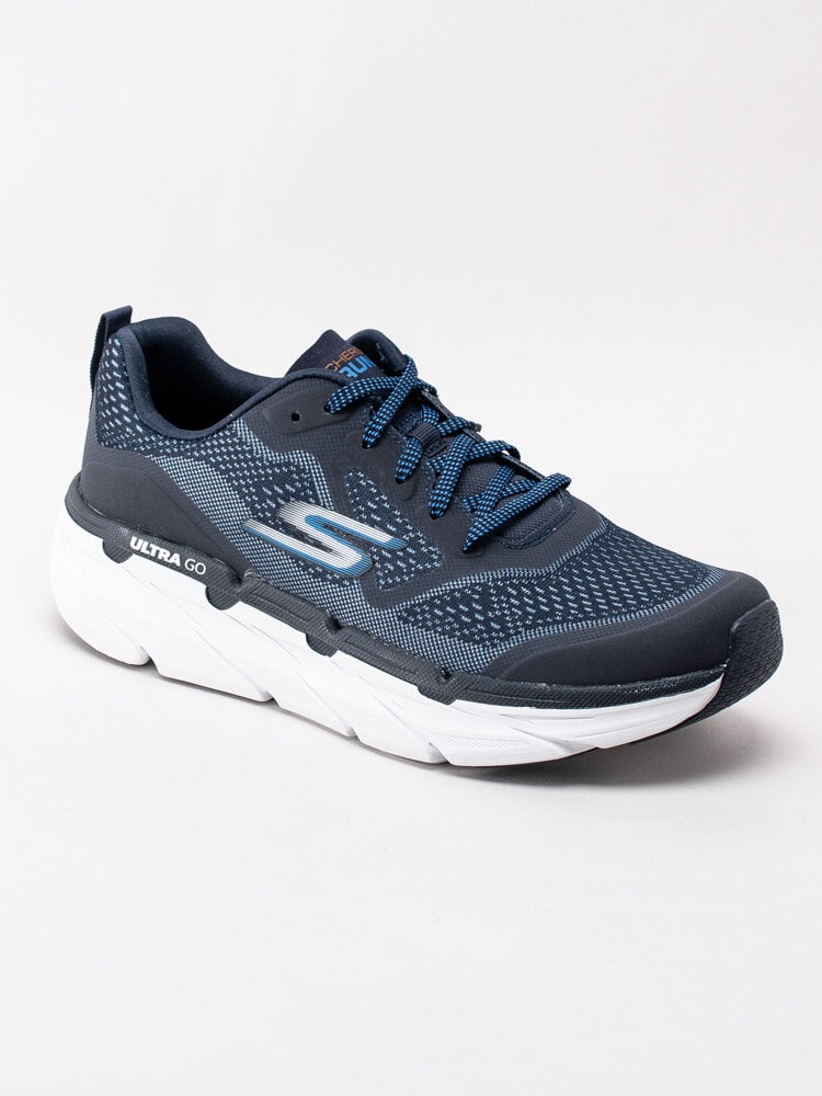 Skechers - Mens Max Cushioning Premier - Mörkblå sköna sportskor med ULTRA GO