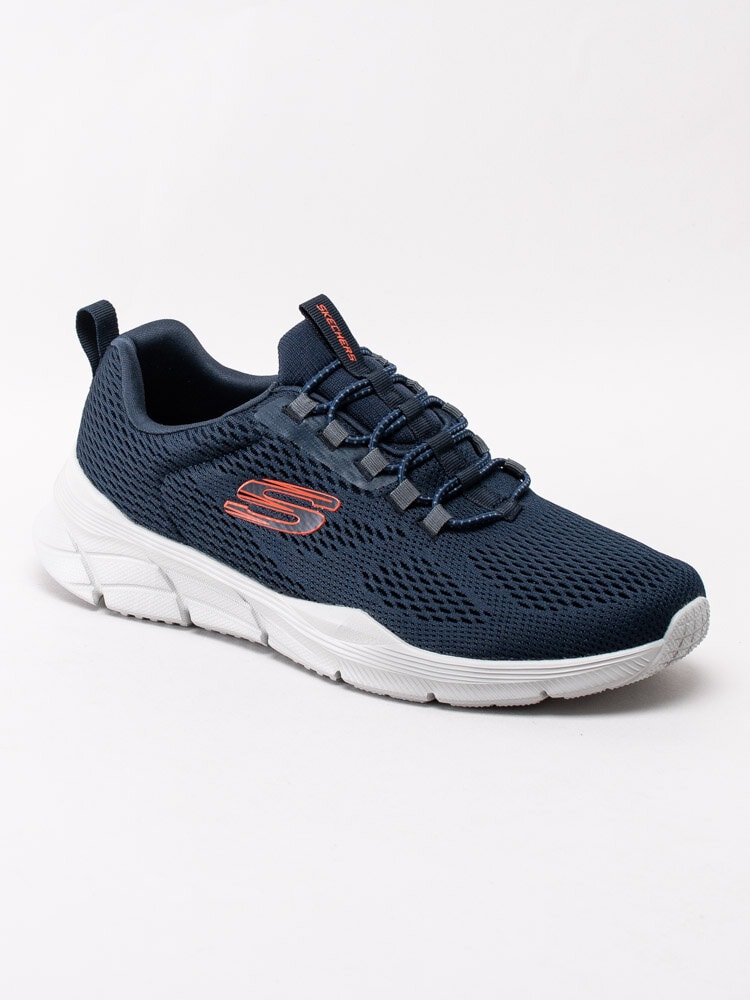 Skechers - Mens Relaxed Fit Equalizer 4.0 - Mörkblå slip on sportskor med Memory Foam sula