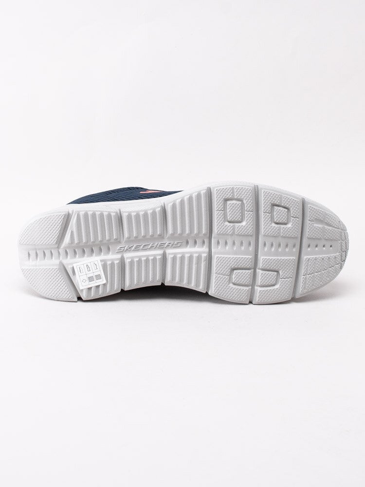Skechers - Mens Relaxed Fit Equalizer 4.0 - Mörkblå slip on sportskor med Memory Foam sula
