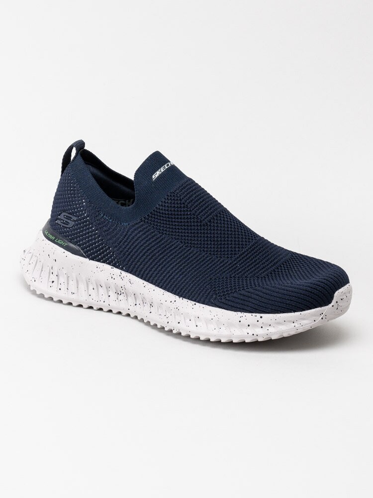 Skechers - Mens Matera 2.0 - Blå slip on sportskor i textil