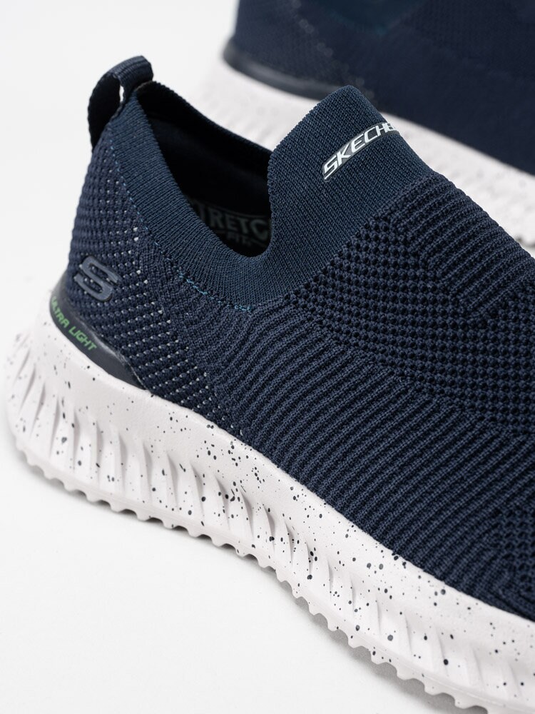 Skechers - Mens Matera 2.0 - Blå slip on sportskor i textil