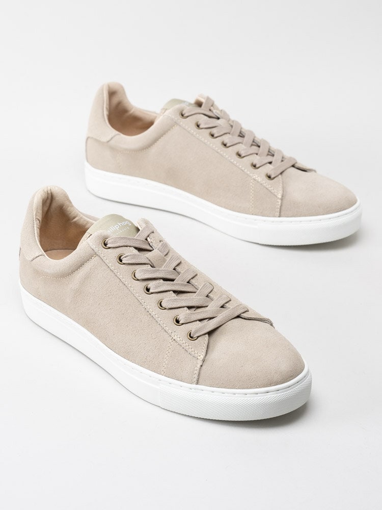 Philip Hog - Selim - Beige sneakers i mocka