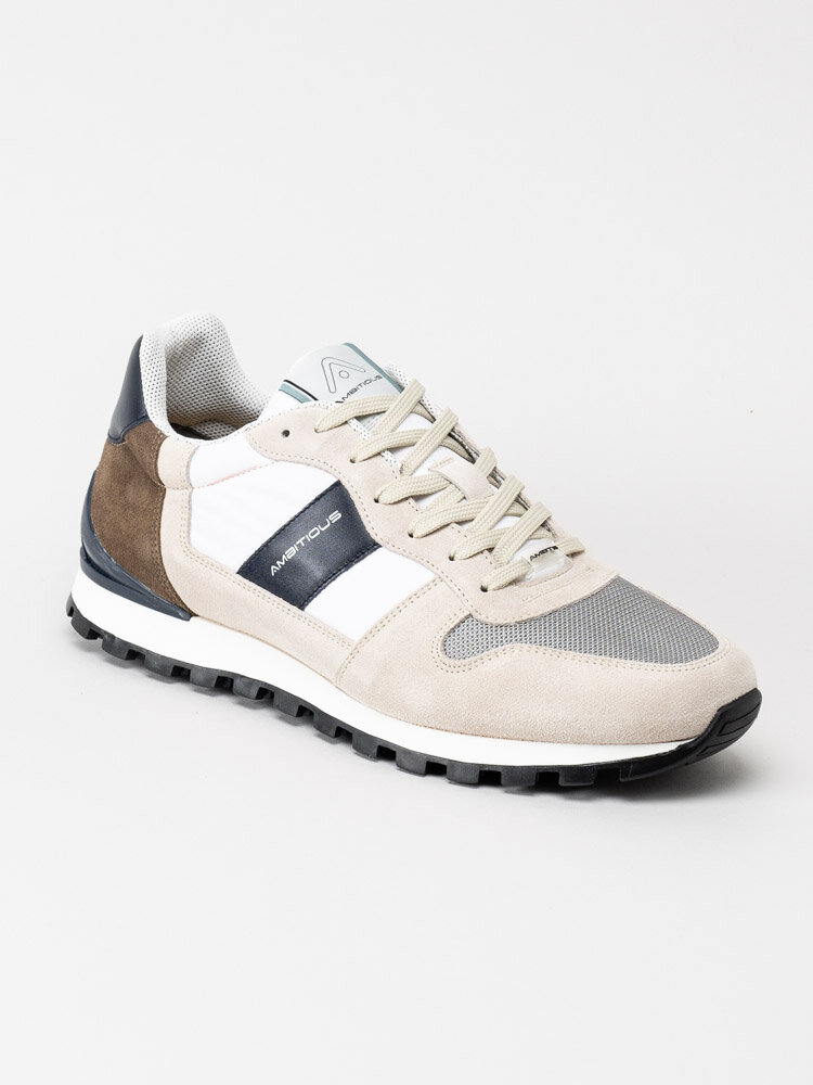 Ken - Beige sportskor i mocka