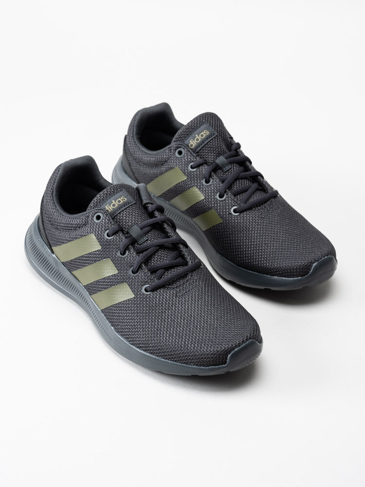 Adidas - Lite Racer CLN 2.0 - Mörkgrå sneakers i textil