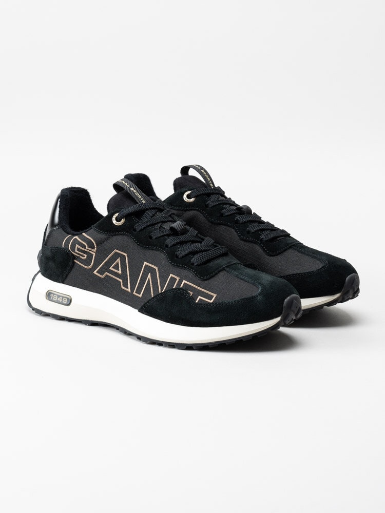 Gant Footwear - Ketoon Sneaker - Svarta sneakers i textil