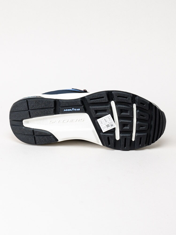 Skechers - Global Jogger - Blå flerfärgade sportskor med memory foam