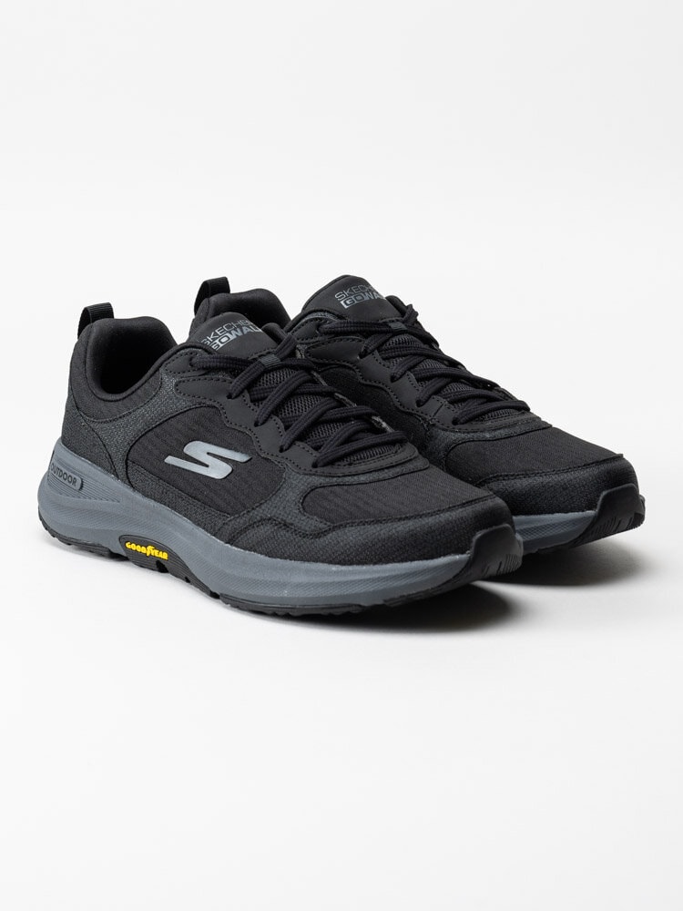 Skechers - Go Walk Outdoor Woodcrest - Svarta sneakers i textil