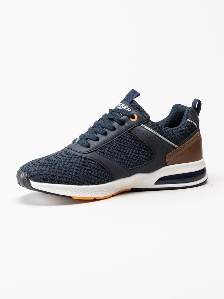 Dockers - Blå sportiga sneakers i textil