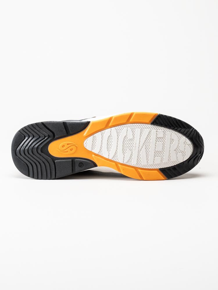 Dockers - Blå sportiga sneakers i textil