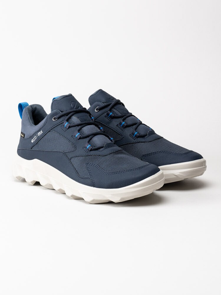 Ecco - Ecco MX M LOW GTX - Blå sneakers med Gore-Tex