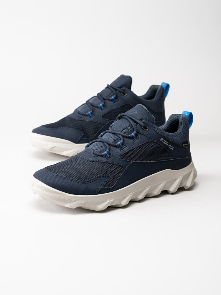 Ecco - Ecco MX M LOW GTX - Blå sneakers med Gore-Tex