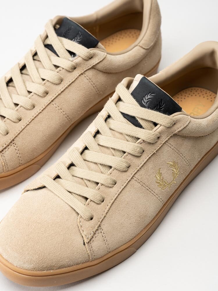 Fred Perry - Spencer Suede - Beige sneakers i mocka
