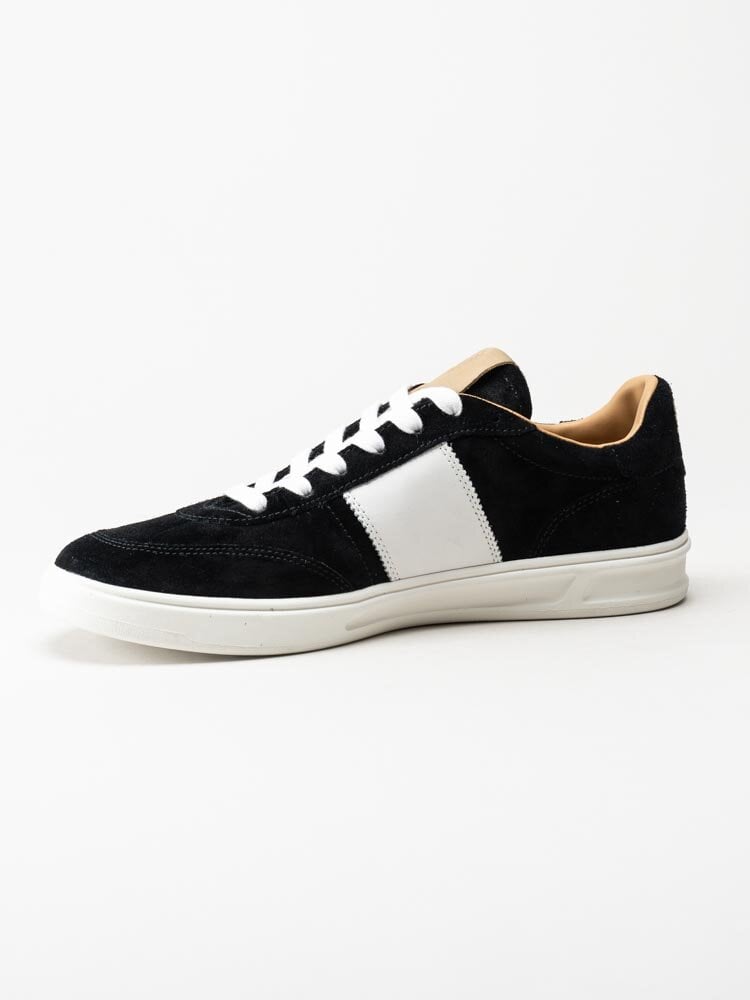 Fred Perry - Spencer Suede - Svarta sneakers i mocka