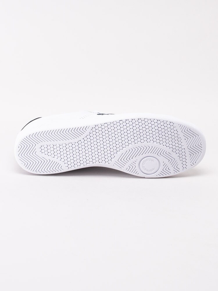 Fred Perry - B721 Leather - Vita tennis sneakers i skinn