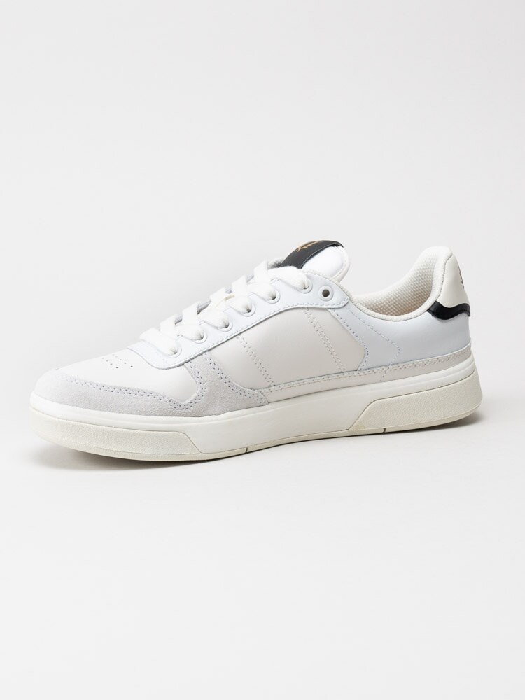 Fred Perry - B300 Leather - Vita sneakers i skinn