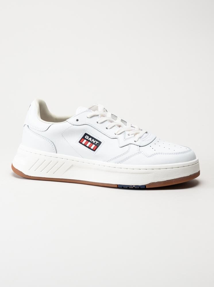 Gant Footwear - Kazpar - Vita sneakers i skinn