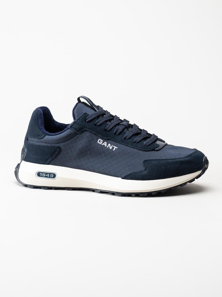 Gant Footwear - Ketoon - Marinblå sneakers i mocka