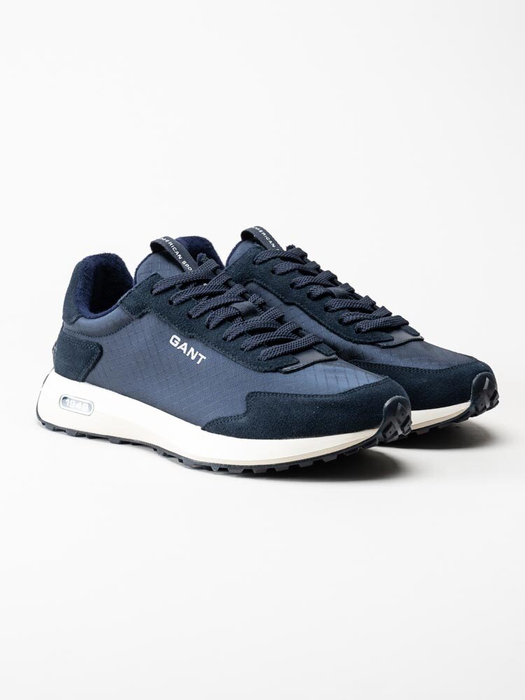 Gant Footwear - Ketoon - Marinblå sneakers i mocka