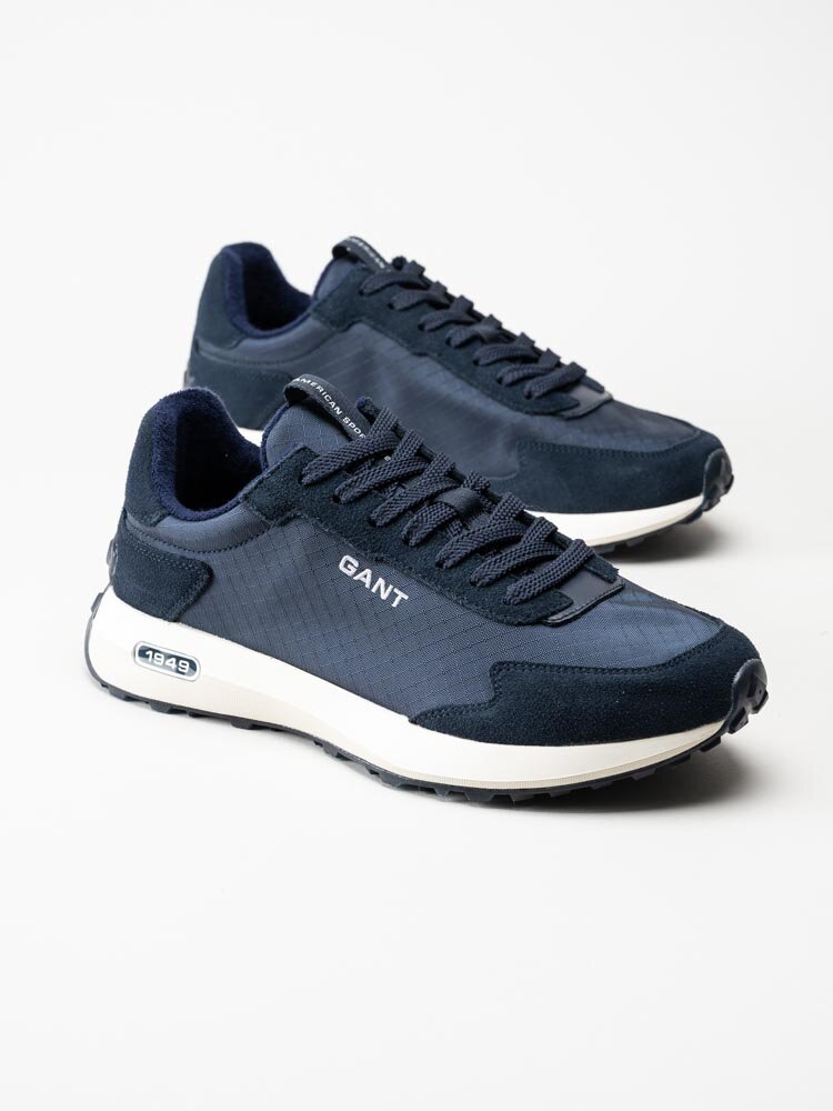 Gant Footwear - Ketoon - Marinblå sneakers i mocka