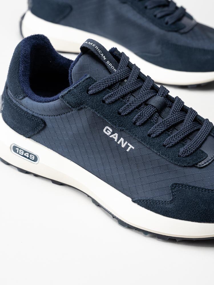 Gant Footwear - Ketoon - Marinblå sneakers i mocka